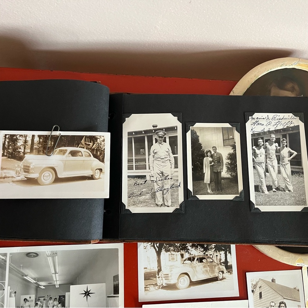 Vintage Photo Album with Assorted Black and White Photographs price for All - Picture 13 of 17